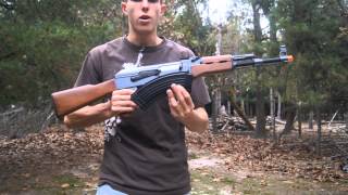 CYMA CM028 AK47 Airsoft Review [upl. by Ynafetse]