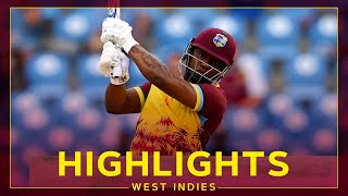 Evin Lewis and Shai Hope Star  Highlights  West Indies v England  4th T20I [upl. by Labotsirc]