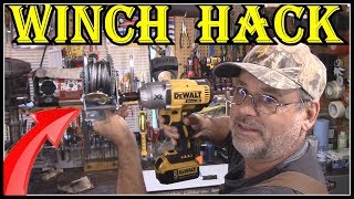 Turn A 600 lbs Manual Winch Into A Auto Impact Winch [upl. by Nohsav544]