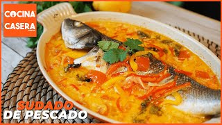 Sudado de Pescado Peruano ¡Receta fácil [upl. by Ahsinnod]