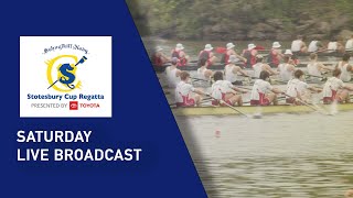 The Stotesbury Cup Regatta 2024 Saturday Broadcast [upl. by Punke883]