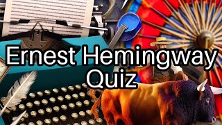 Test Your Knowledge 📝 8 Fun Facts About Ernest Hemingway You Didnt Know [upl. by Naibaf344]