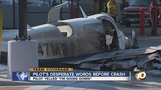 Radio communication reveals pilots desperate words before crash [upl. by Aokek]