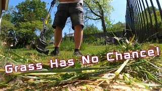 Weed Eater 21V 2Ah 3in1 LiIon Cordless String Trimmer [upl. by Namsu337]