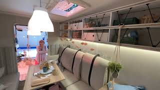 2023 Beachy 420 By Hobby Wohnwagen Interior And Exterior Dusseldorf Caravan Salon [upl. by Alake]