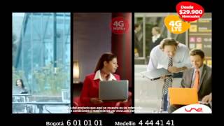 Comercial 4G LTE de UNE [upl. by Giarc]