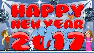 Happy New Year 2017 animation [upl. by Enilarak27]