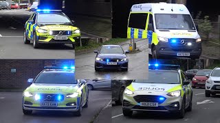 Hampshire police responding  Compilation [upl. by Ennasor]