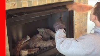 How to Clean a Direct Vent Fireplace [upl. by Stephen]