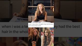 Miley Cyrus Reveals She Used 250 Extensions for Her Iconic 2010s Hair Look  MileyCyrus [upl. by Handbook462]