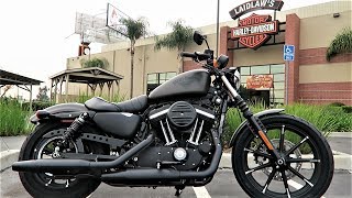 2018 Iron 883 HarleyDavidson Review amp Test Ride XL883N [upl. by Derayne397]