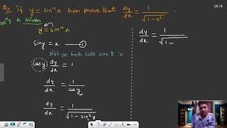 P  17  differentiation of inverse function  differentiation calculus  differentiation [upl. by Aniled]