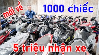 HƠN 1000 CHIẾC NHẬP KHO VISION 2024 VARIO 125 SH MODE SH 160 FUTURE EXCITER 155 SATRIA XE ĐI LÀM 5 T [upl. by Atinahc772]