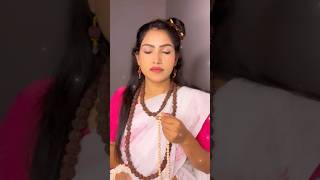 Bhramcharini Makeup Tutorial with Katha 🔱🙏 navratri [upl. by Annotahs883]