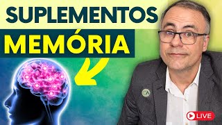 Memória Fraca 5 Melhores Suplementos [upl. by Eurd]