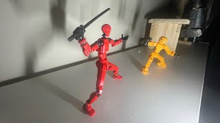 Stikbot vs T13🥊  Figure link in channel🔗actionfigures pose dummy lego stikbot t13 stickbot [upl. by Akilat384]