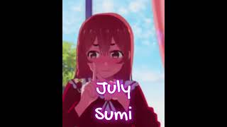 Your month your WAIFU Part 2 shorts waifu waifus waifuedit animeshorts nightcore [upl. by Ednutabab]