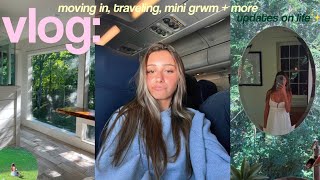 VLOG road trip moving in grwm  life updates 🤍 [upl. by Araht339]