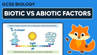 Biotic vs Abiotic Factors in Communities  GCSE Biology [upl. by Pyne]