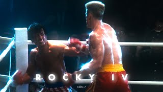 Rocky Balboa vs Ivan Drago remastered in 4k rounds 1 and 2  shorts rocky4 rockybalboa ivandrago [upl. by Bolt]