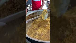 Chennai Style Biriyani  Charminar Biriyani Royapettah  Royapettah Street Food  Nom Nom Foodie [upl. by Eladnyl]