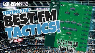 FM24 Tactics  5221 DM AM Structured  The Best Tactics of Football Manager 2024 [upl. by Cordi916]