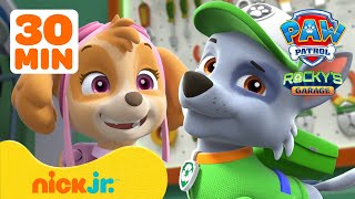 PAW Patrols Rockys Garage Compilation w Skye 4  Nick Jr [upl. by Kosel]