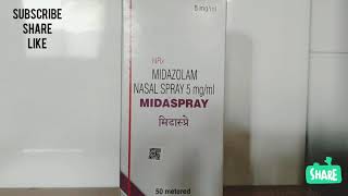 Full Hindi Midaspray nasal spray for fits seizure disorder [upl. by Ydieh140]