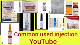 Some Common Used Injection 💉💊🤒🏥 [upl. by Yerffeg]