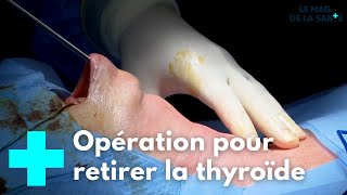 Retirer la thyroïde sans cicatrice  Le Magazine de la Santé [upl. by Ralina]