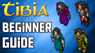 Tibia Beginner Guide  Dawnport Vocations Starting Towns amp More [upl. by Honoria950]