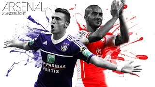 Arsenal v Anderlecht Match Preview [upl. by Lean]