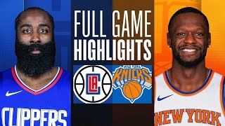 CLIPPERS at KNICKS  FULL GAME HIGHLIGHTS  November 6 2023 [upl. by Aseek]