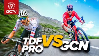 Can GCN Beat Pogačar Downhill [upl. by Tish]