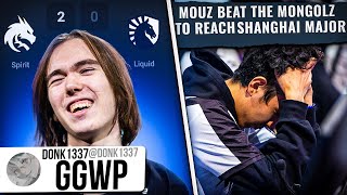 MongolZ ELIMINATED Spirit Stop Liquid Mouz BANTER Mongolia Shanghai PLAYOFFS  CS NEWS [upl. by Ettenuj394]