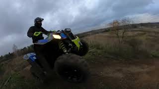 Polaris Scrambler 1000s Sportsman 570 JUMPS [upl. by Atikahs809]