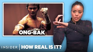 Muay Thai Champion Rates 7 Muay Thai Fights In Movies And TV  How Real Is It  Insider [upl. by Brewer]