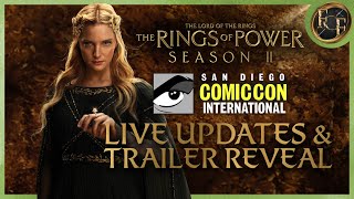 Rings of Power S2 COMICCON Hall H Panel LIVE UPDATES  TRAILER REVEAL [upl. by Tan]