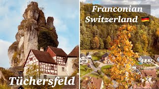 Autumn in Franconian Switzerland 🇩🇪  Fränkische Schweiz museum Tüchersfeld  Germany travel vlog [upl. by Heck]