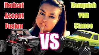 The Showdown VRD Stance vs Redcat Ascent Fusion 2024 redcat vanquish lcgc [upl. by Eddina]