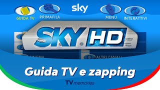 Guida TV interfaccia e zapping Sky HD 28 gennaio 2024 [upl. by Nayab]