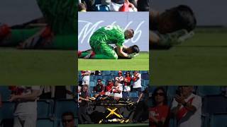 Copa America referee COLLAPSES in frightening scene during CanadaPeru gameviral [upl. by Izawa]