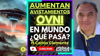 URGENTE I Aumentan AVISTAMIENTOS OVNI en MUNDO ¡Claro MENSAJE de que afectamos al PLANETA Clemente [upl. by Yelnik991]