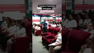 Tobacco Cessation therapies  Training Workshop  ITS Dental COllege Greater Noida [upl. by Athallia]