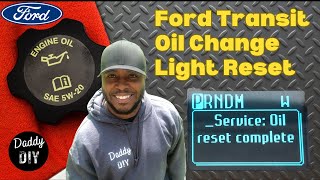 2016 ford transit oil life reset [upl. by Marja]