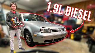 VW Golf TDI Gets a Turbo Upgrade [upl. by Klemperer]