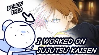 I Worked on Jujutsu Kaisen PT 1  24 FRAMES A DAY [upl. by Attevroc]