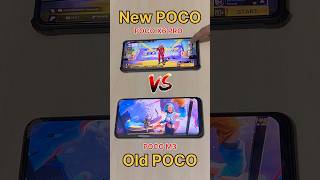 Old POCO 😈 vs New POCO vs POCO X6 PRO 💀 vs POCO M3  FREEFIRE TEST freefire shorts pocox6pro [upl. by Allevon249]