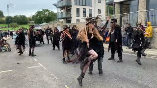 Beltane Border Morris 2  Swanage Folk Festival 2024 [upl. by Naoj933]