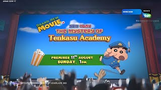 Shinchan Movie The Mystery of Tenkasu Academy Promo on Sony Yay  Shinchan New Movie in hindi [upl. by Aynav]